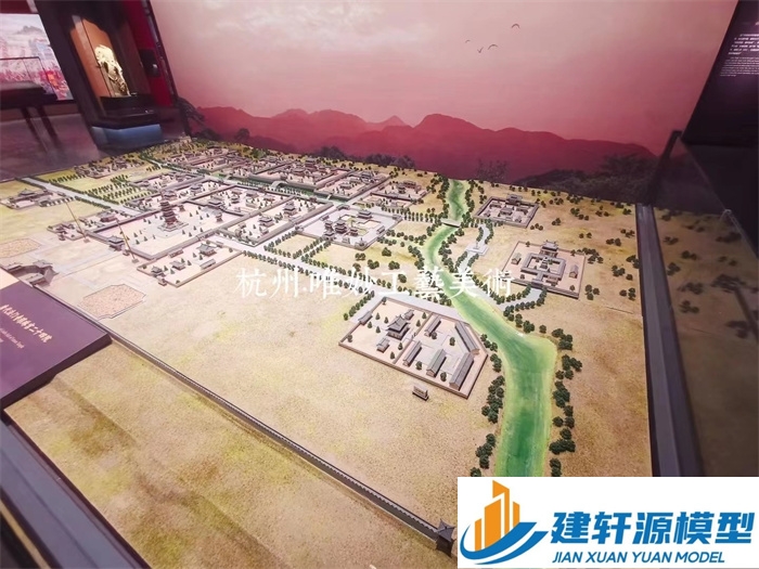 民权微缩模型法门寺