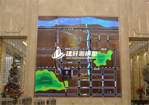 民权区域壁挂模型