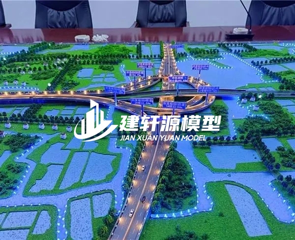 民权高速公路沙盘定制